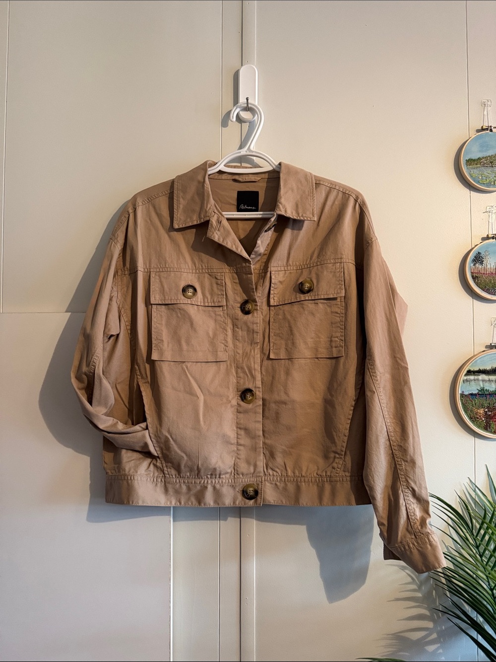 REITMANS 100% Cotton Light Jacket S (Oversized)